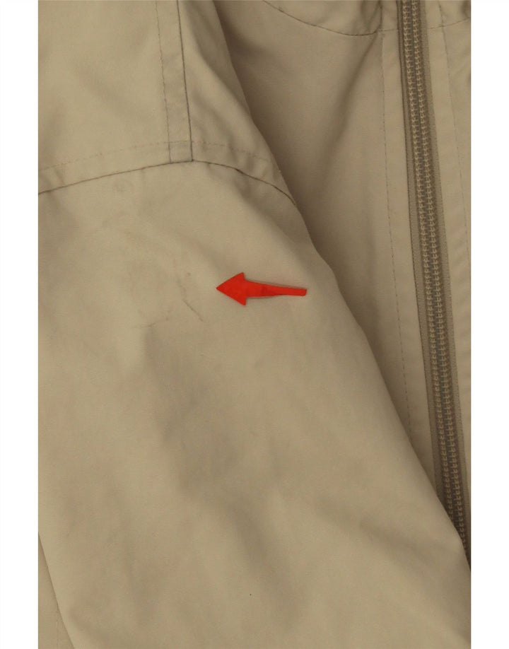 FILA Mens Bomber Jacket UK 42 XL Beige Polyamide