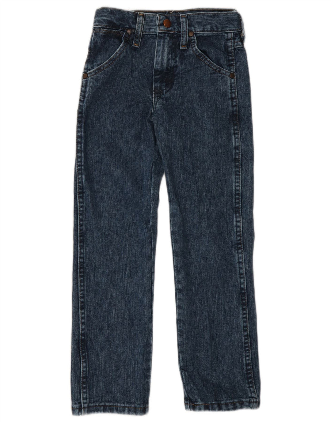 Wrangler Slim-Jeans für Jungen, 6–7 Jahre, W22, L23, blaue Baumwolle