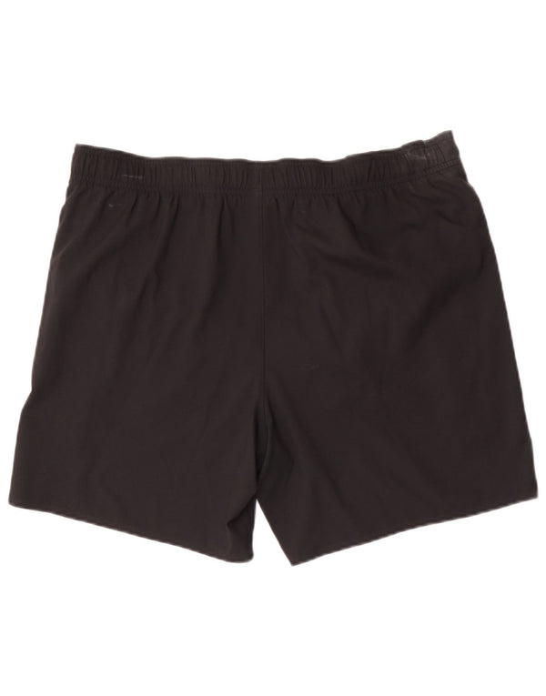 Puma Herren-Badeshorts, groß, aus schwarzem Polyester