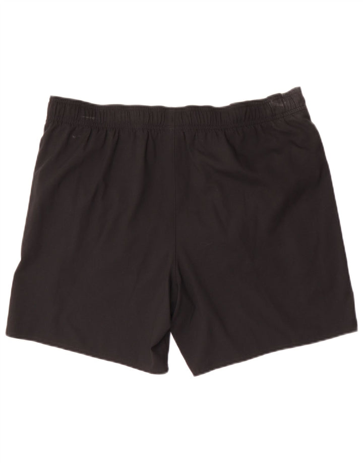Puma Herren-Badeshorts, groß, aus schwarzem Polyester