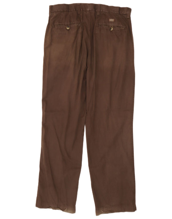 Marks & Spencer Damen Blue Harbor Pegged Chinohose W34 L30 Braun