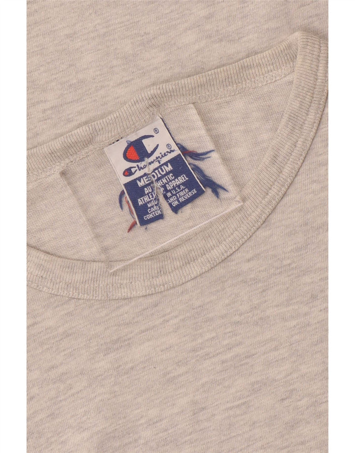 Champion Herren-Trägershirt aus mittelgrauer Baumwolle