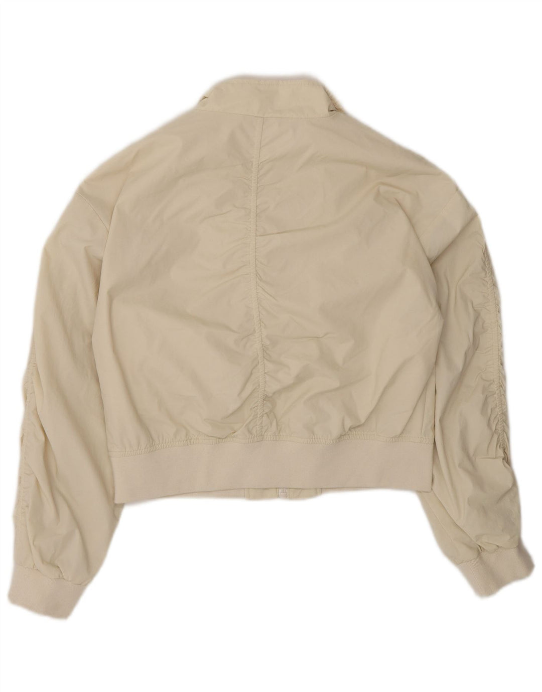 Marks & Spencer Crop Bomberjacke für Mädchen, 11–12 Jahre, Beige, Polyester