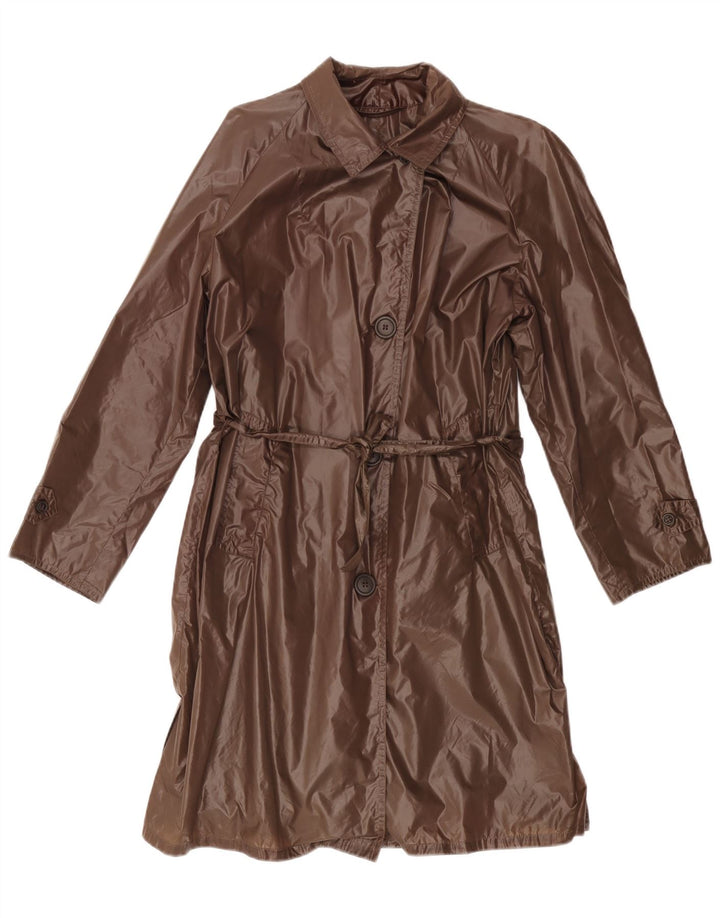 LEONARDO Damen Regenmantel UK 14 Mittelbraun