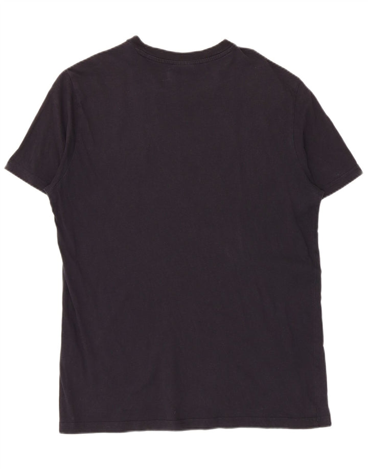 Champion Herren T-Shirt Top Medium Marineblau Baumwolle