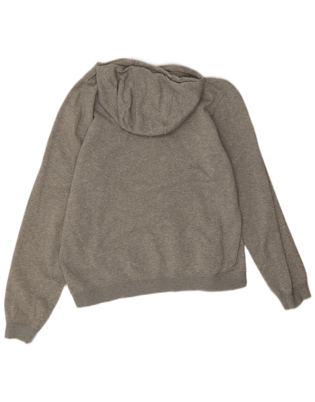 Nike Herren-Kapuzenpullover mit Grafik, mittelgrau gefleckte Baumwolle