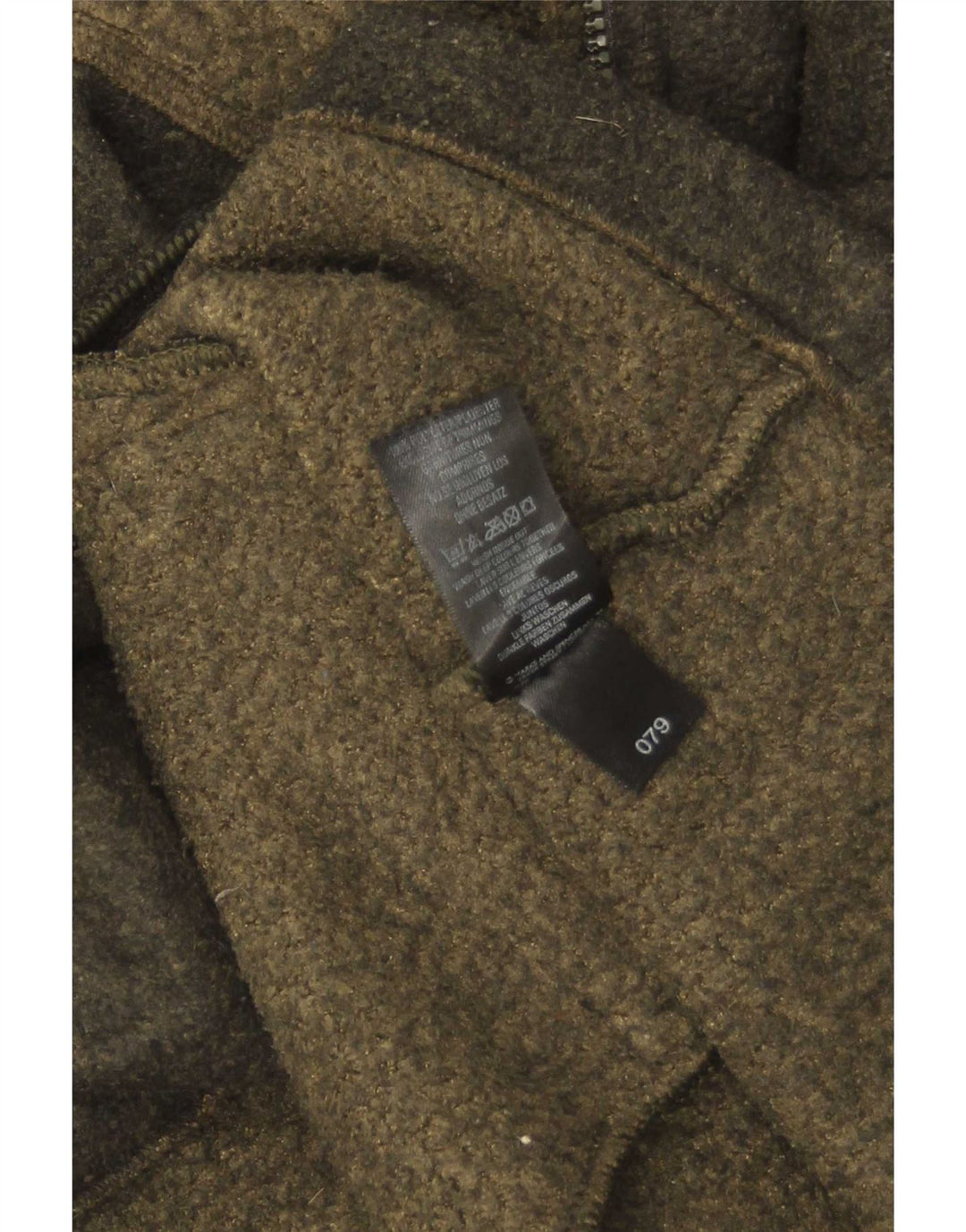 Marks & Spencer Damen Fleecejacke UK 18 XL Khaki Polyester