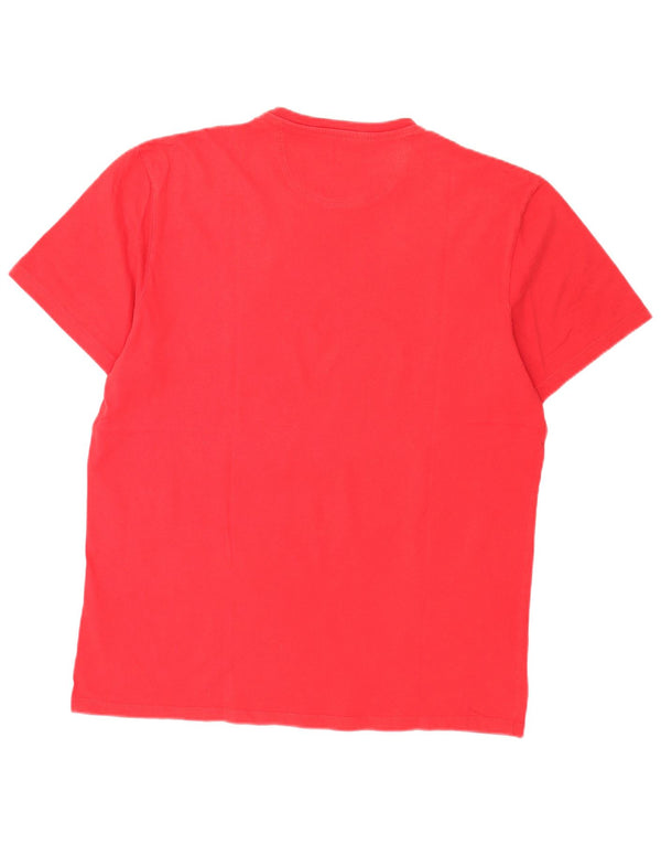 Levi's Herren-T-Shirt mit Standard-Passform, Grafik, XL, rote Baumwolle