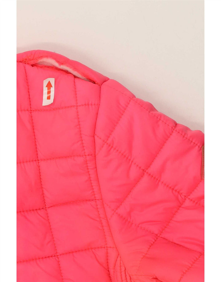 Superdry Damen Steppjacke, gepolstert, UK 14, Mittelrosa, Polyester, Sport
