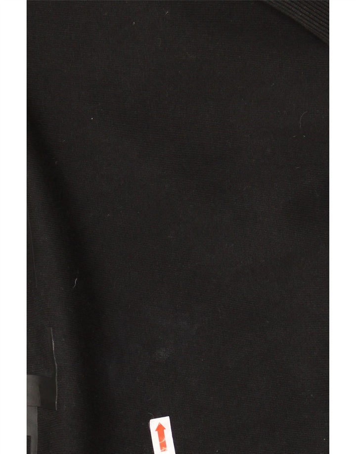 CALVIN KLEIN JEANS Damen Grafik-Sweatshirt-Pullover UK 16 Large Schwarz