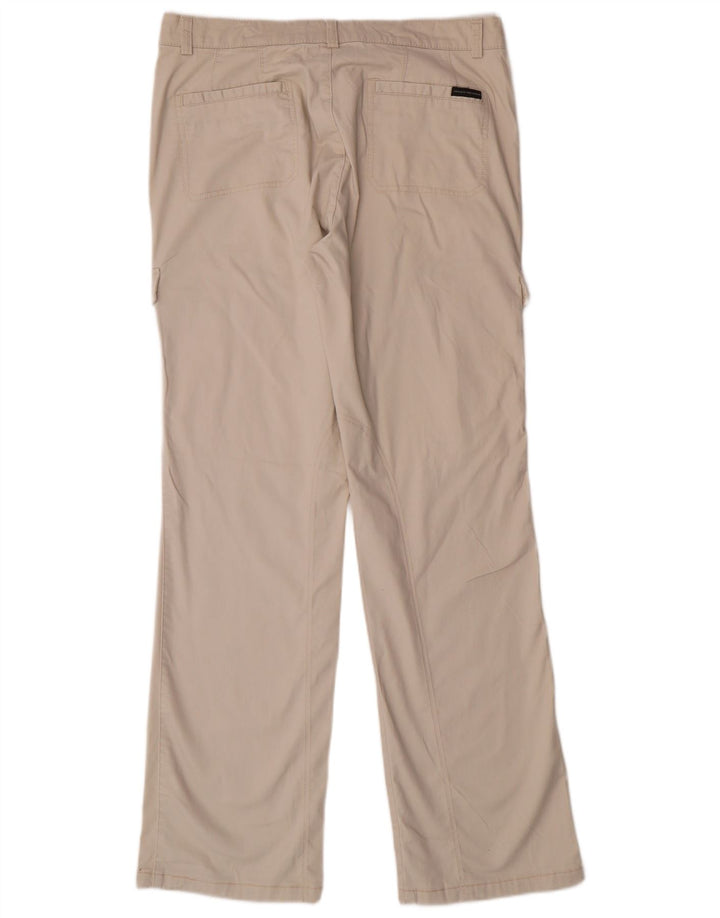 Sergio Tacchini Herren Bootcut Cargohose W36 L32 Beige Baumwolle