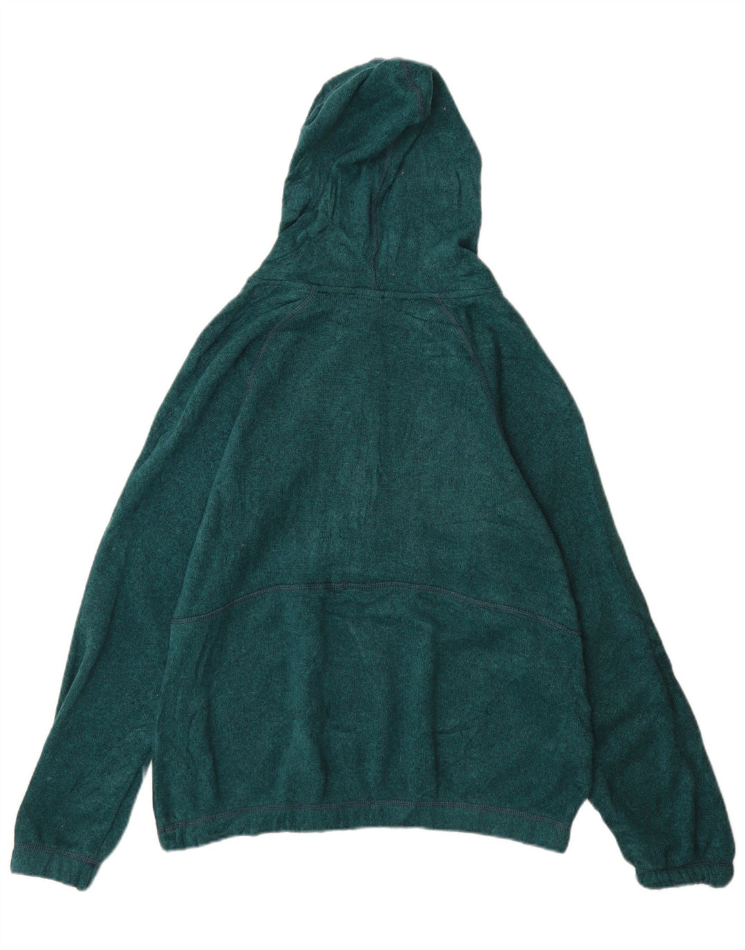Eddie Bauer Damen-Pullover mit Knopfkragen, Größe UK 14, mittelgrün, Polyester