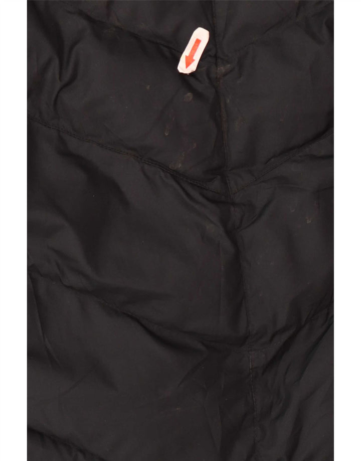 Nike Mädchen-Kapuzenjacke, gepolstert, 8–9 Jahre, Größe S, Schwarz