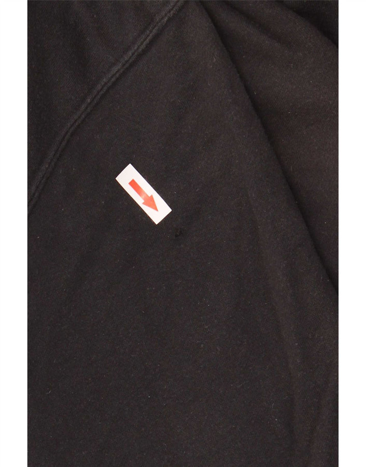 Nike Herren-Kapuzenpullover mit Grafik, mittelschwarz, Baumwolle