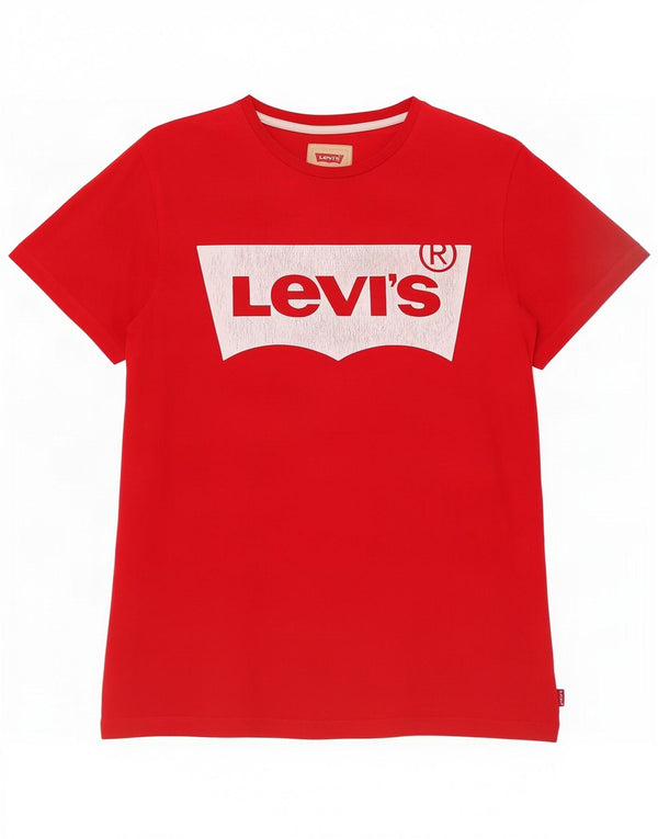 Levi's Jungen T-Shirt mit Grafik, 15–16 Jahre, Rot