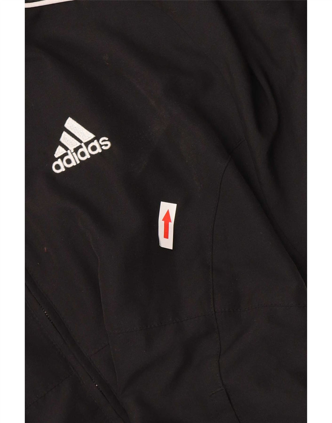 Adidas Jungen Trainingsanzug Top Jacke 13-14 Jahre Schwarz Polyester