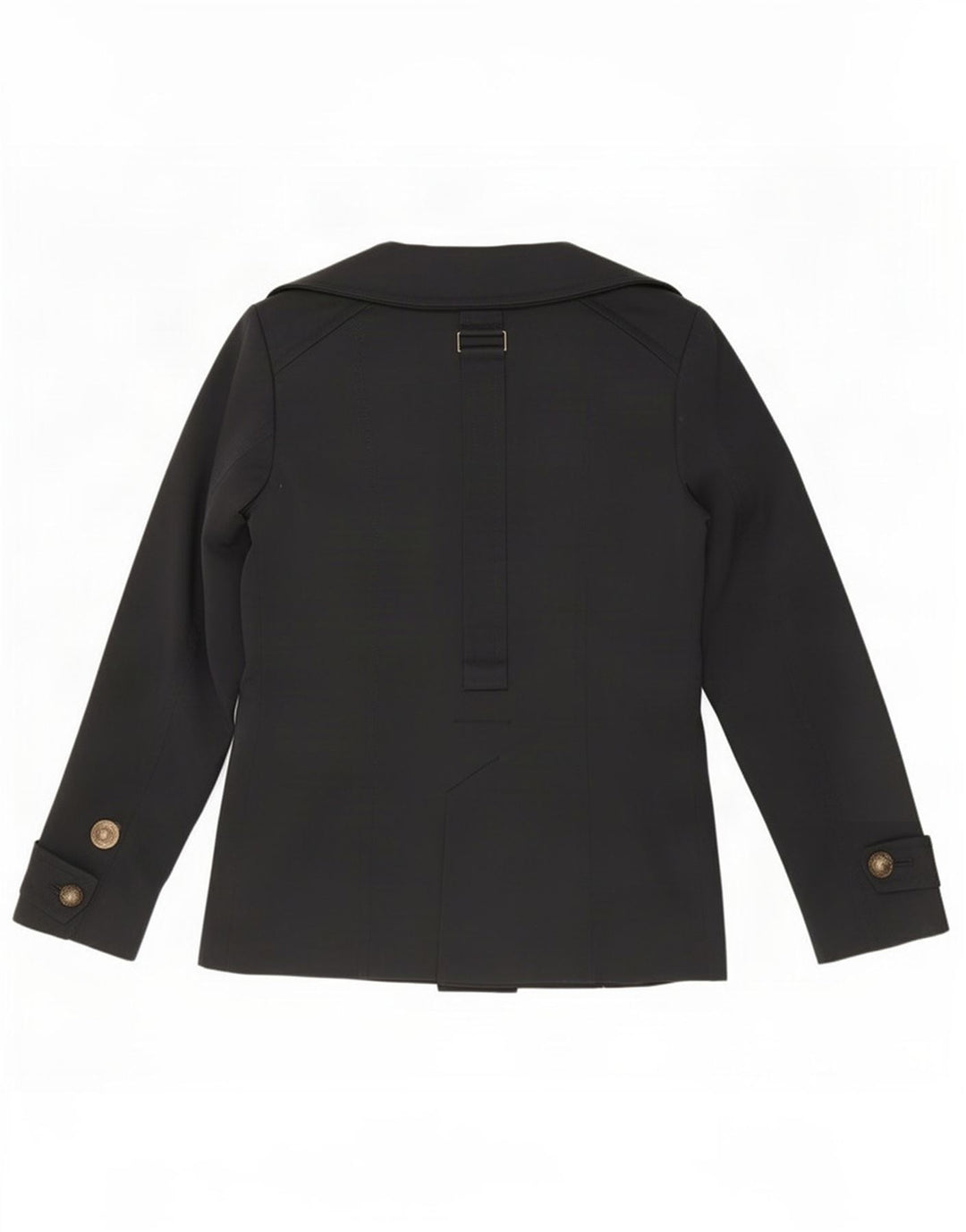 Zara Damen-Blazer mit 1 Knopf, Gr. 10, Größe S, Schwarz, Baumwolle