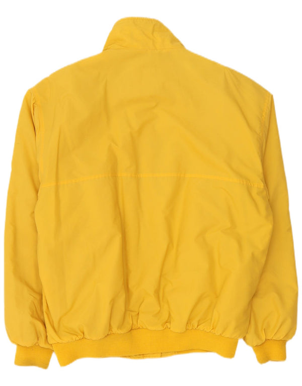 North Sails Mens Bomber Jacket UK 40 Large Yellow