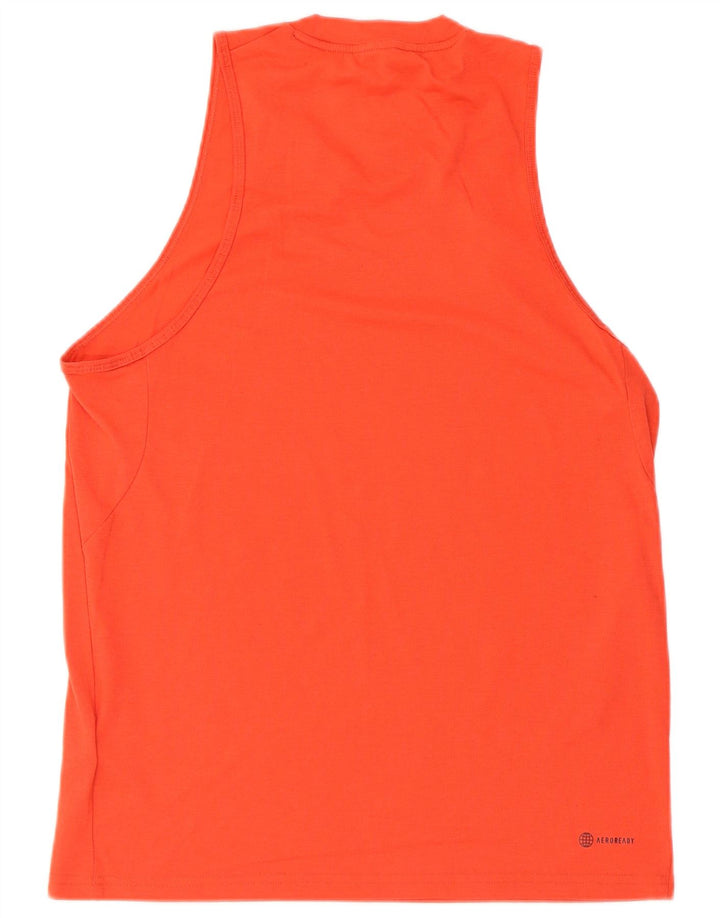 Adidas Herren Aeroready Weste Top Mittelorange Polyester