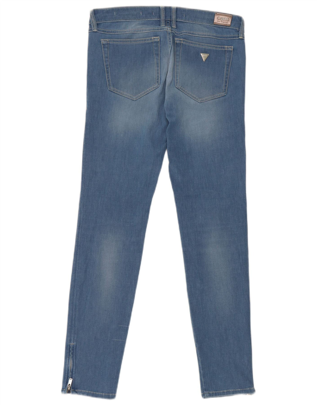 Guess Damen Skinny Jeans W27 L28 Blau