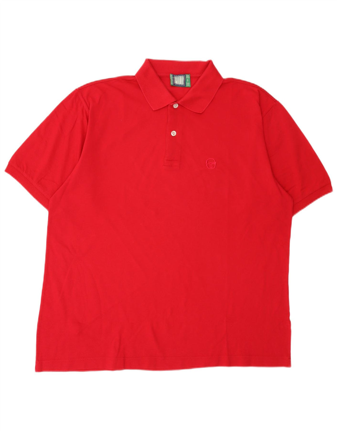 Sergio Tacchini Herren Poloshirt Large Rot