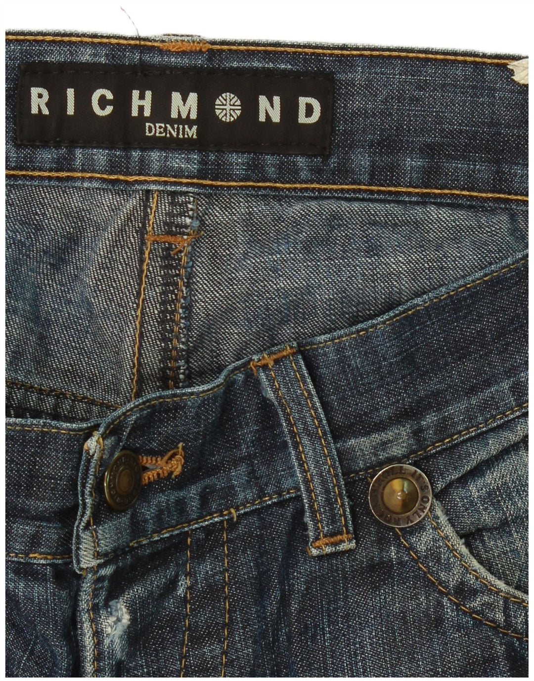 RICHMOND Damen Skinny Jeans W34 L33 Blau