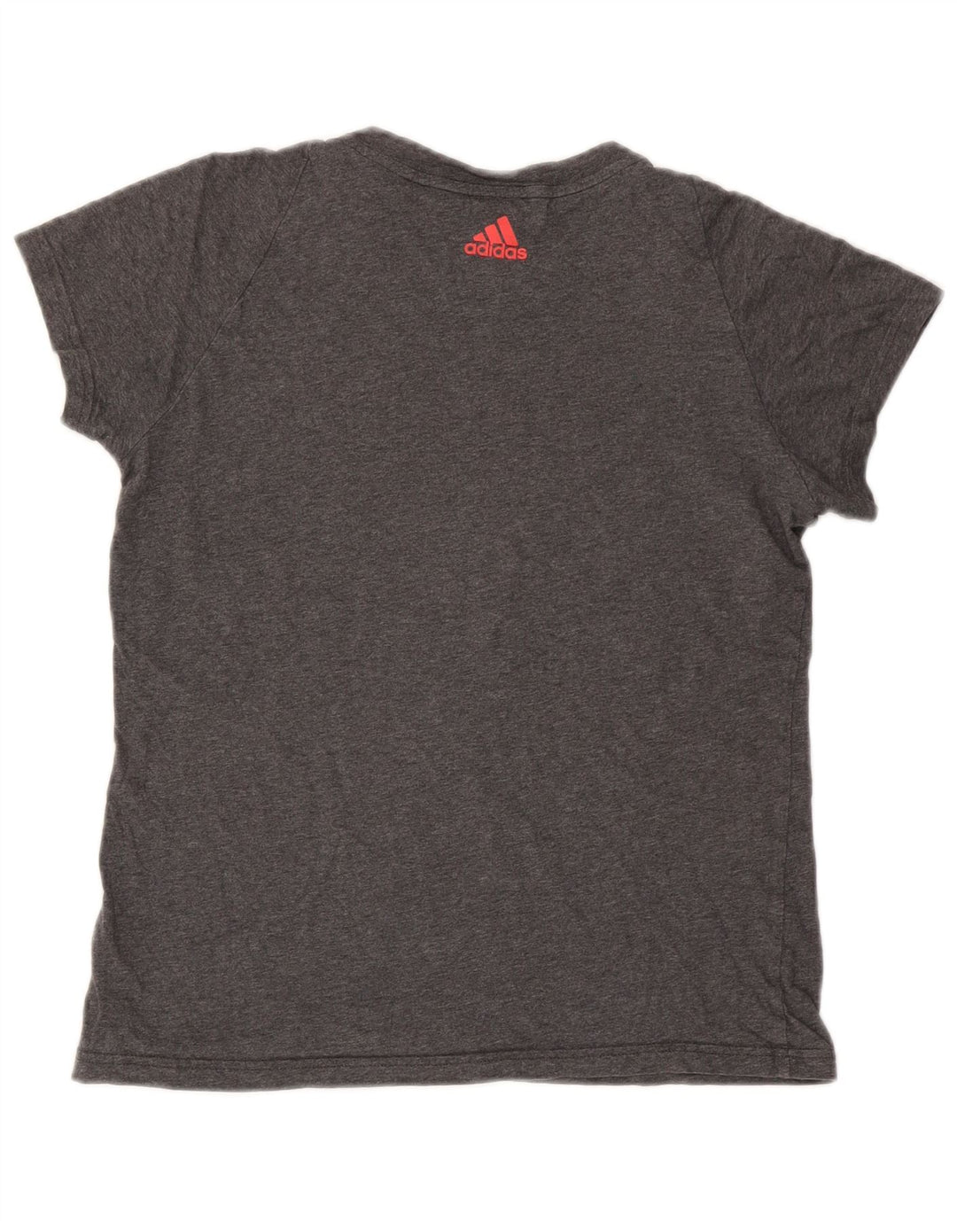 Adidas Damen Graphic T-Shirt Top UK 10 Small Grau