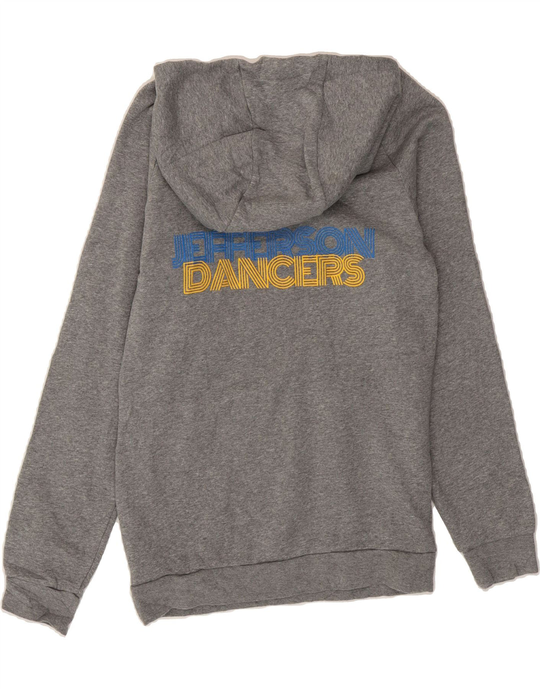 JORDAN Mens Graphic Hoodie Jumper Small Grey Cotton Vintage Jordan and Second-Hand Jordan from Messina Hembry 