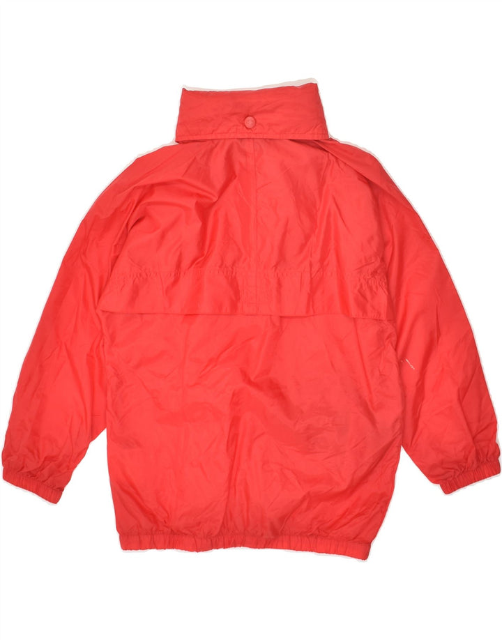 CHAMPION Boys Hooded Rain Jacket 7-8 Years Small Red Polyester | Vintage Champion | Thrift | Second-Hand Champion | Used Clothing | Messina Hembry 