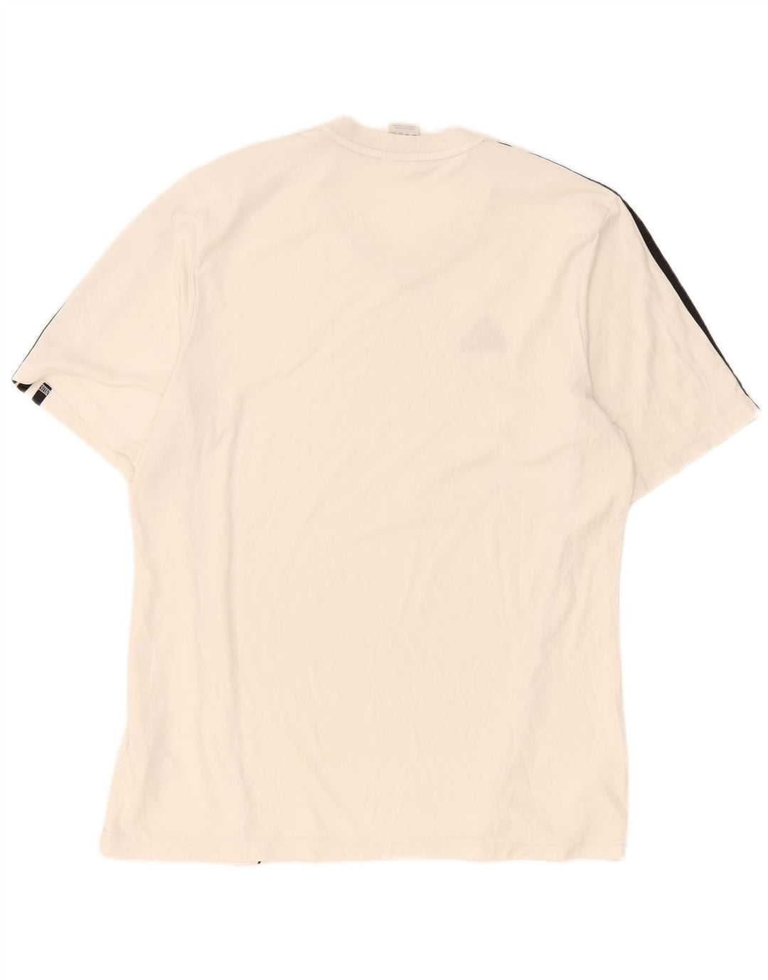 Adidas Herren Climalite T-Shirt Top Large Weiß Polyester