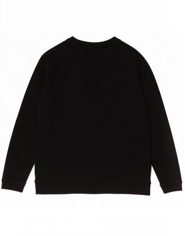 Nike Womens Graphic Sweatshirt Jumper UK 16 Large Black