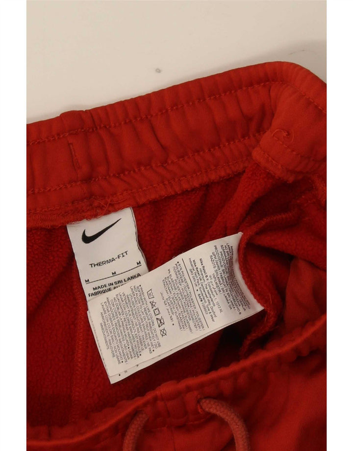 Nike Herren Therma-Fit Graphic Trainingshose aus mittelrotem Polyester