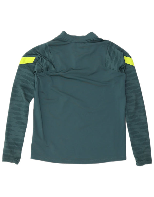 Nike Jungen Tottenham Hotspur Pullover-Trainingsanzug-Oberteil, 13–14 Jahre, XL, Grün