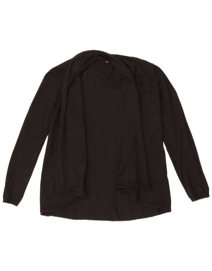 Offener Cardigan-Pullover für Damen von Zara, Größe 44, Schwarz