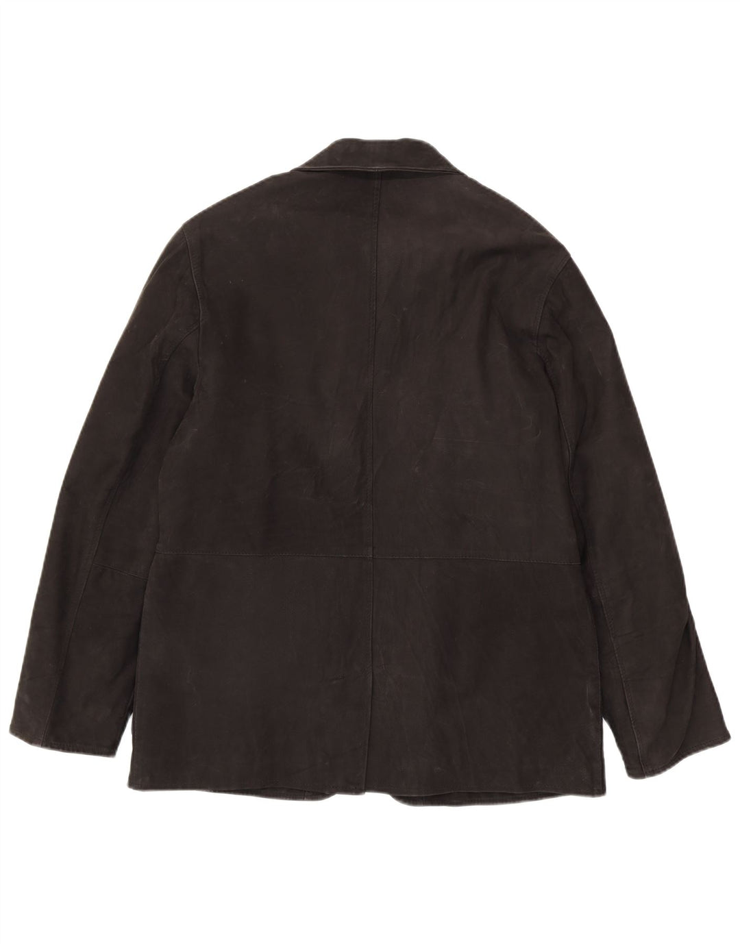 Vintage Herren Lederjacke IT 50 Großes schwarzes Leder