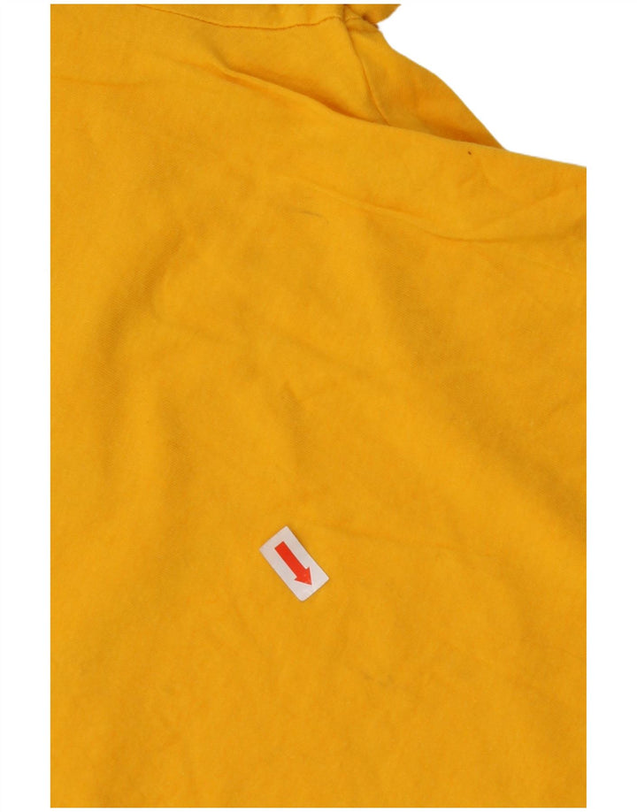 JORDAN Grafik-T-Shirt für Jungen, 13–14 Jahre, XL, gelbe Baumwolle