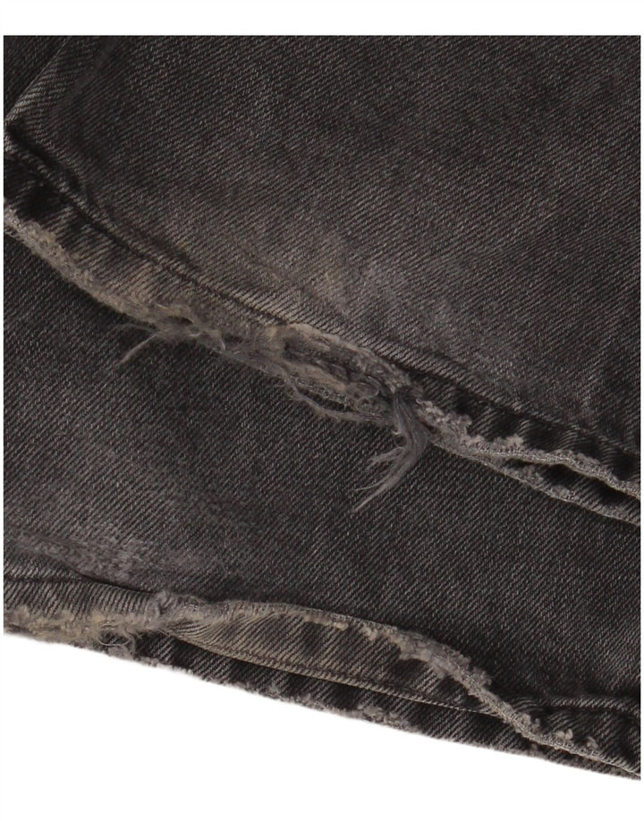 Fat Face Herren Straight Jeans W38 L30 Graue Baumwolle