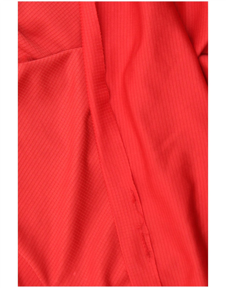 Asics Herren T-Shirt Top Large Rot Polyester