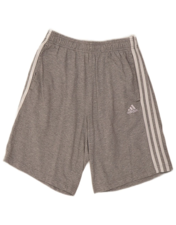 Adidas Herren Sport Shorts Small Grau Baumwolle