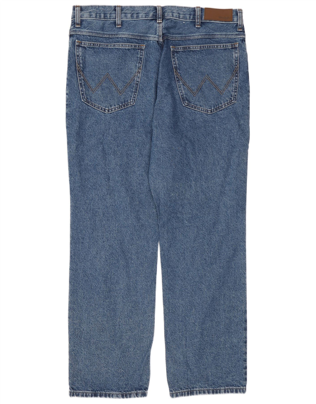 Wrangler Herren Straight Jeans W38 L30 Blaue Baumwolle