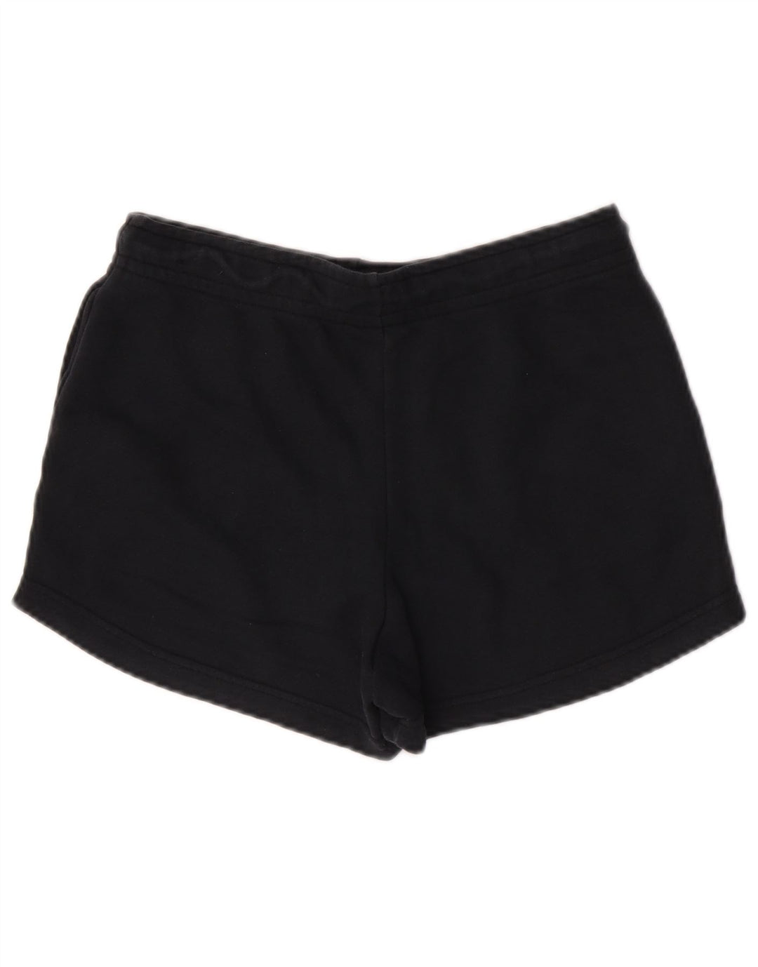 Nike Damen Sportshorts UK 10 Small Schwarz Baumwolle