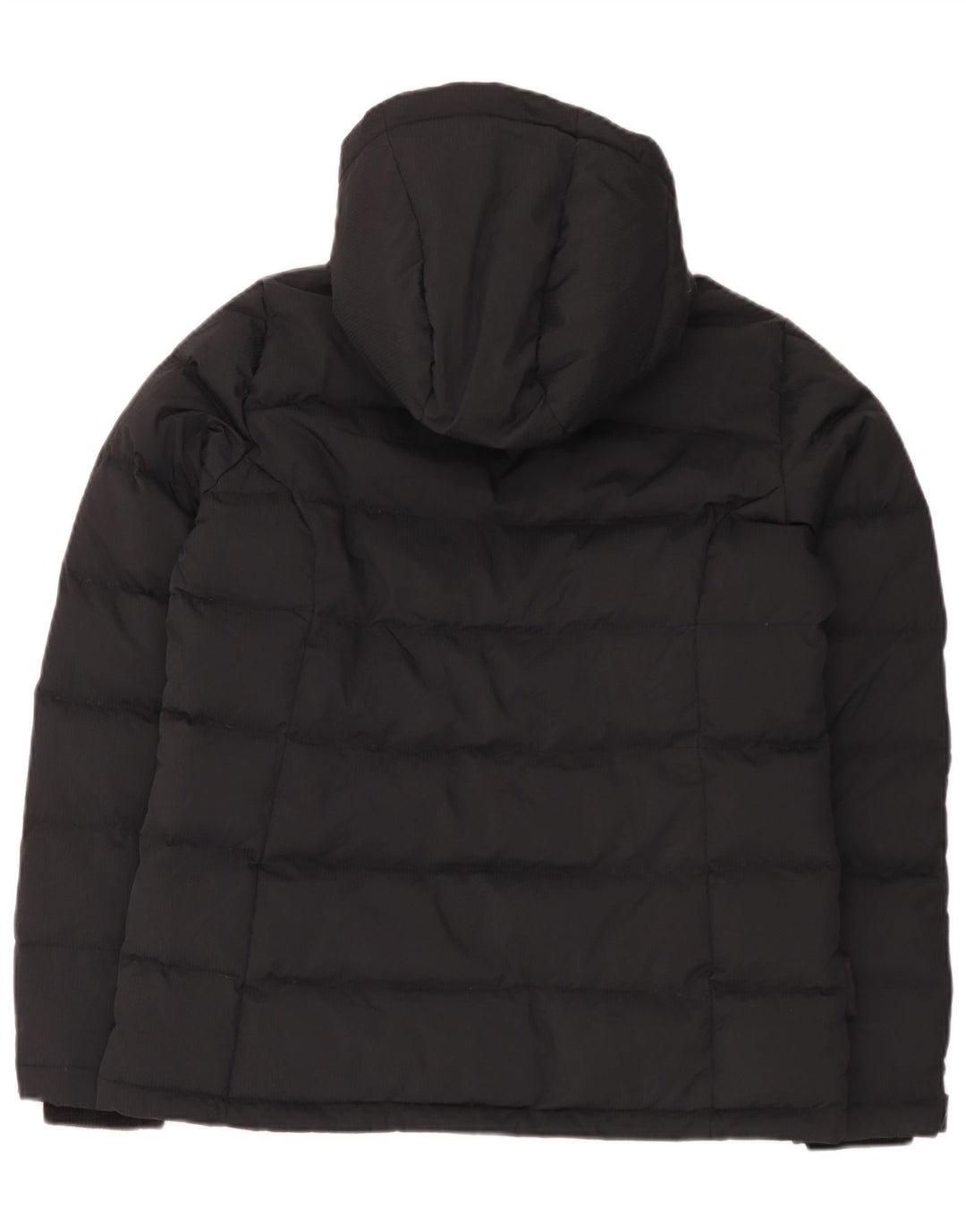 Mountain Warehouse Wattierte Damenjacke mit Kapuze, UK 14, Größe L, aus schwarzem Nylon