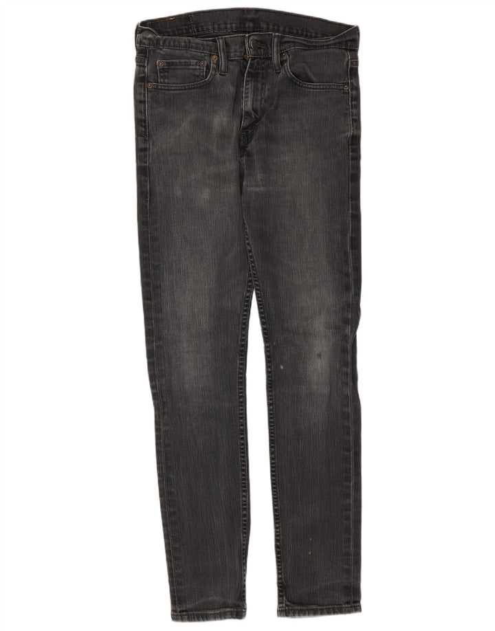 LEVI'S Herren 510 Skinny Jeans W31 L32 Graue Baumwolle