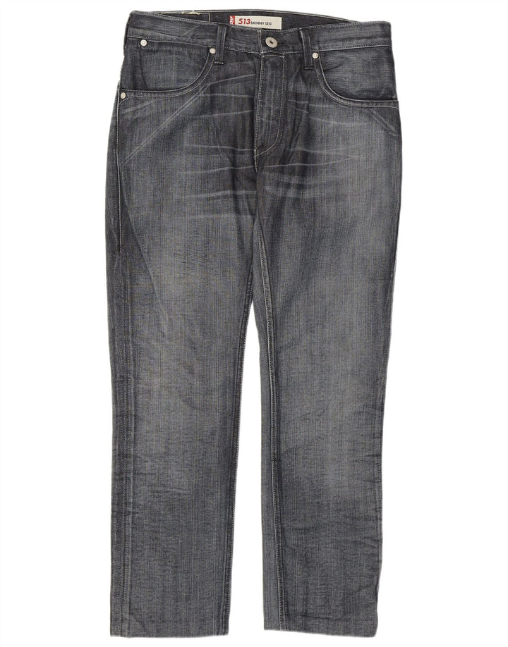 Levi's Herren 513 Skinny Jeans W32 L27 Blau