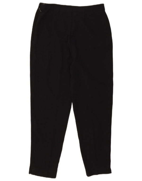 Marks & Spencer Damen-Anzughose mit hoher Taille, UK 16, Größe L, W30, L27, Schwarz