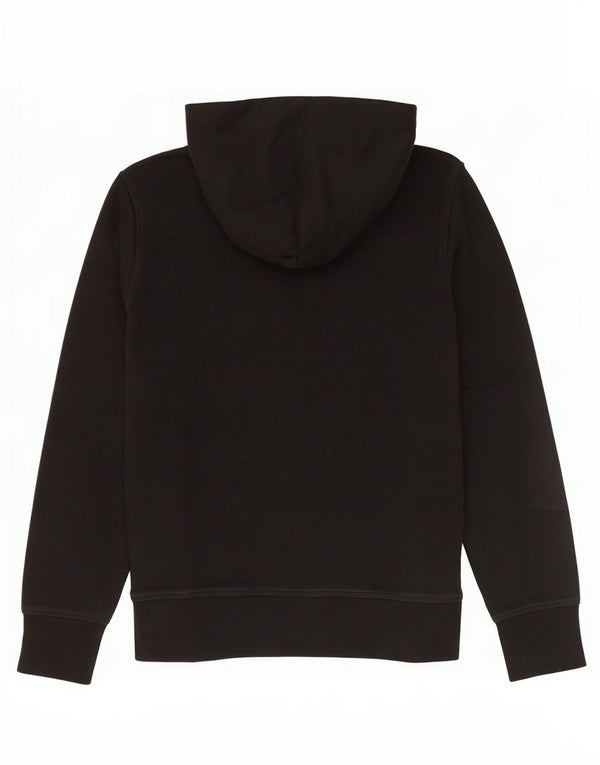 Tommy Hilfiger Mens Graphic Hoodie Jumper Small Black Cotton