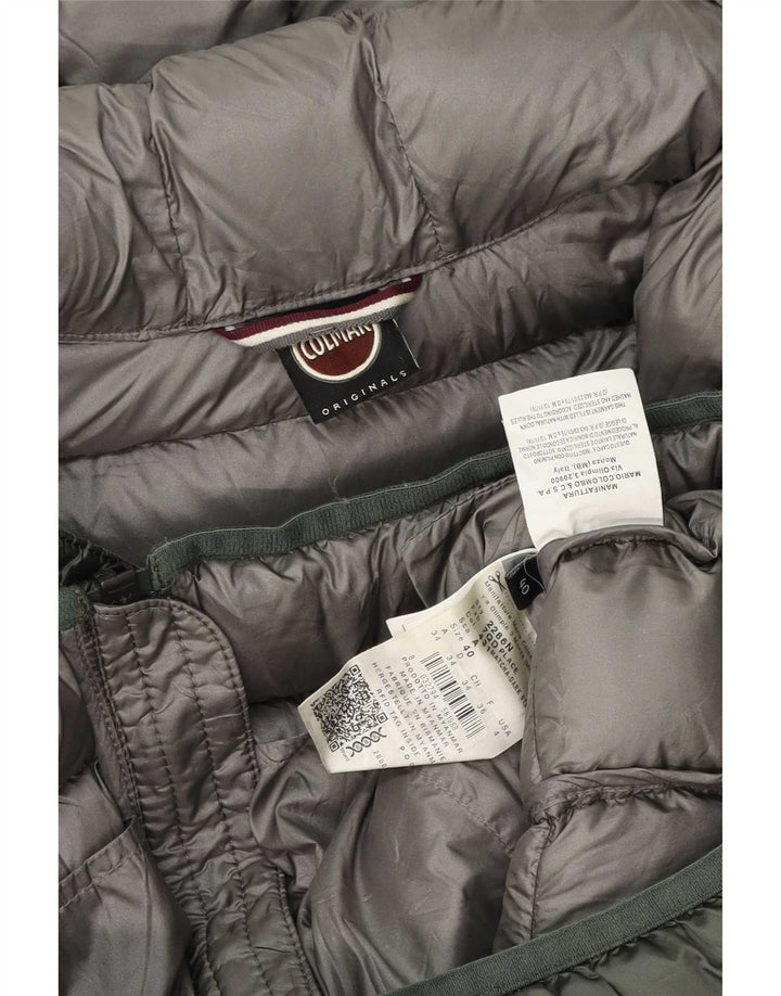 Colmar Damen Wattierte Jacke mit Kapuze IT 40 Small Grün Polyester