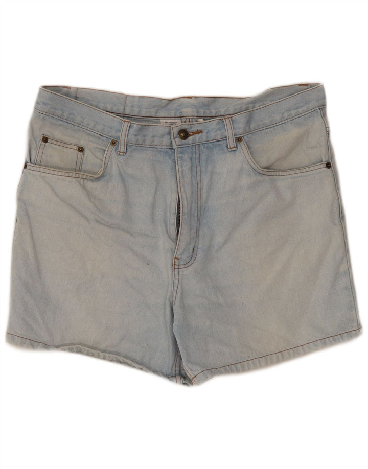 Vintage Damen Jeansshorts W38 XL Blaue Baumwolle