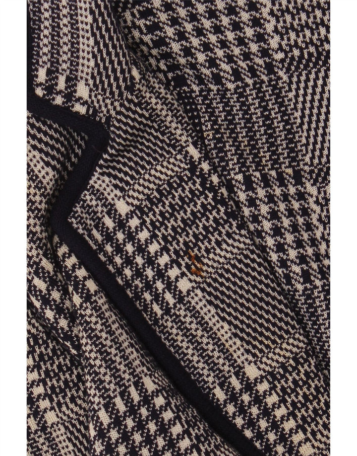 VALENTINO Damen Miss V Blazer Jacke IT 48 XL Marineblauer Hahnentritt