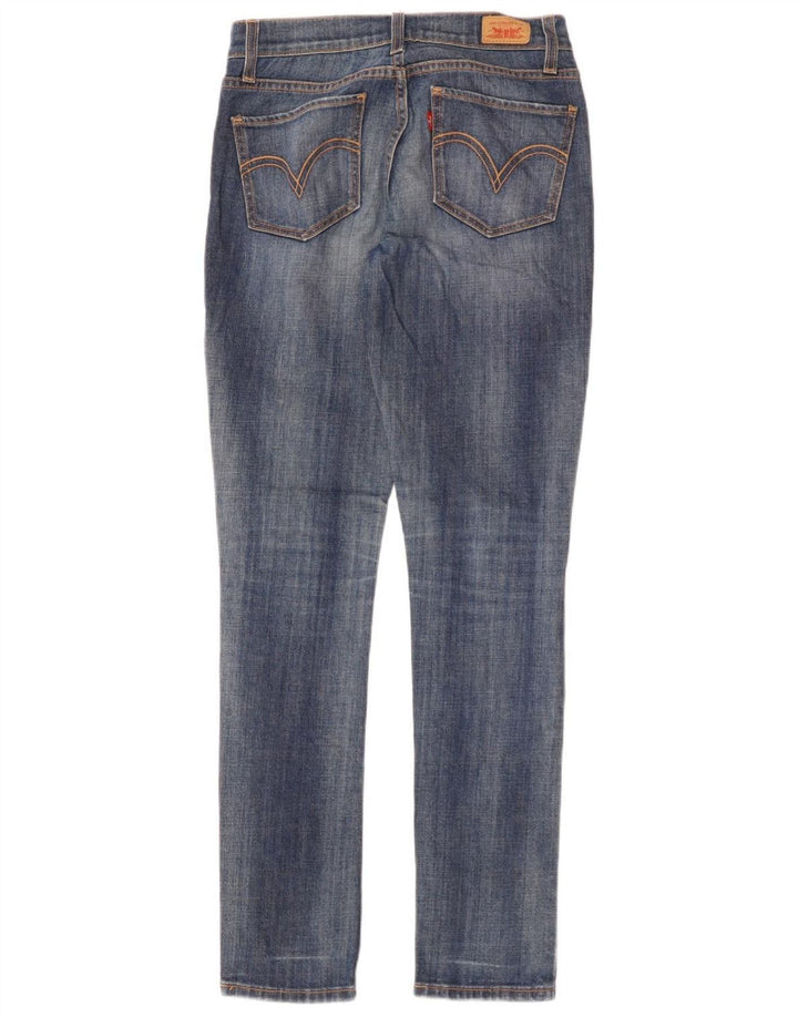 LEVI'S Damen 524 Super Low Skinny Jeans US 5 Small W30 L32 Blaue Baumwolle